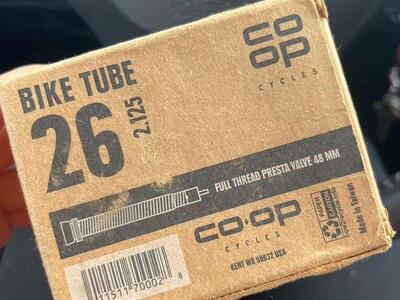 26” Bike Tube