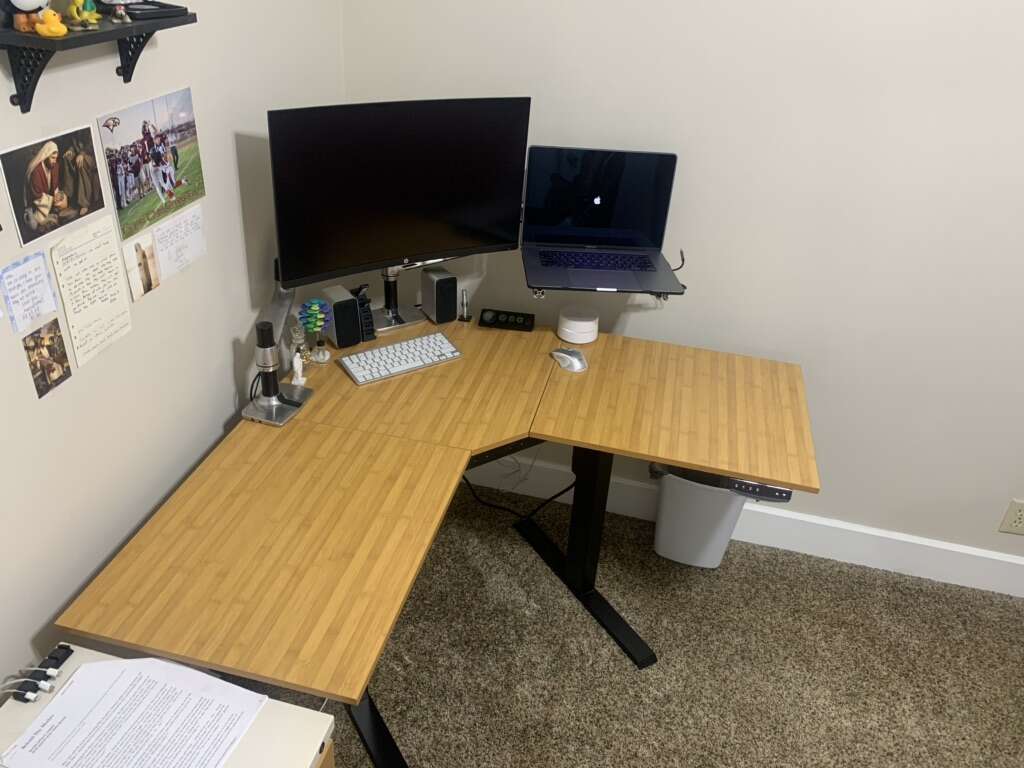 LShaped Standing/Sitting desk Furniture