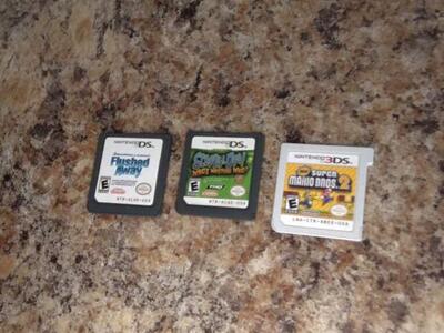 2 Ds Games And 1 3ds Game