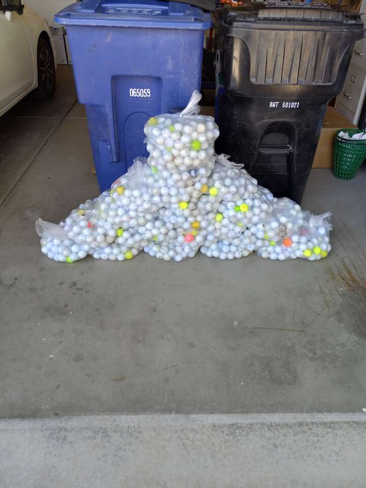 100 USED JUNK BALLS FOR SALE