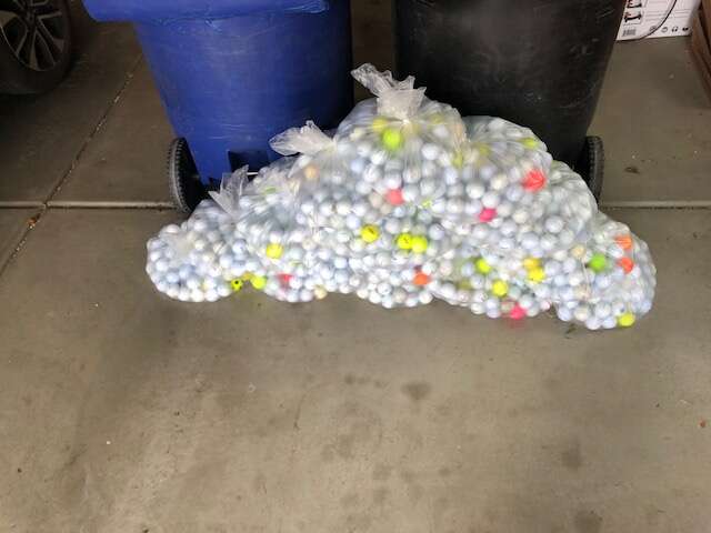 100 EXCELLENT CONDITION USED RANDOM GOLF BALLS