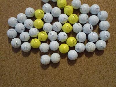 40 EXCELLENT CONDITION TITLEIST TOUR SPEED USED GOLF BALLS