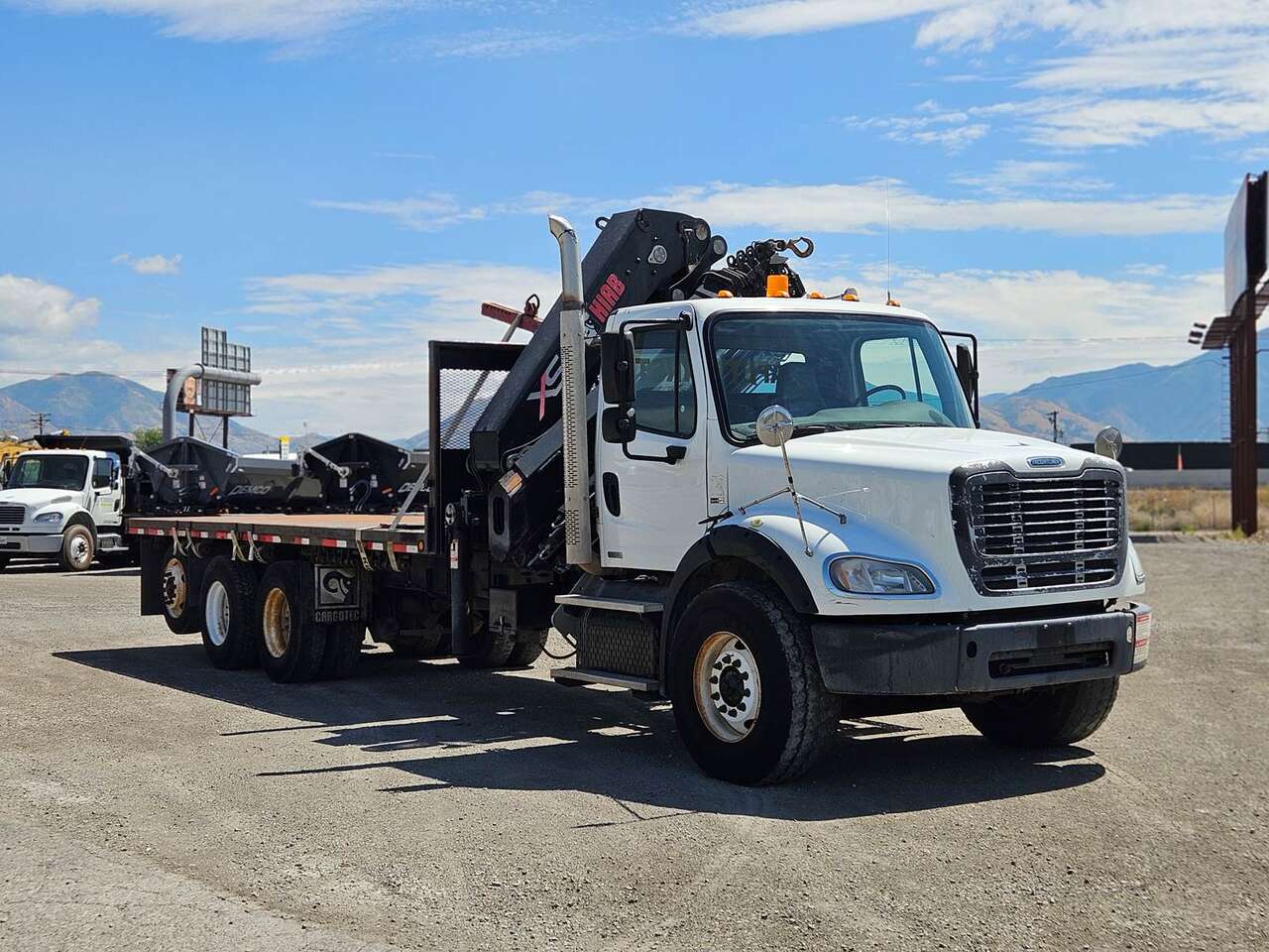 2011 Freightliner M2 112 Truck-Mounted Knuckle Boom Crane