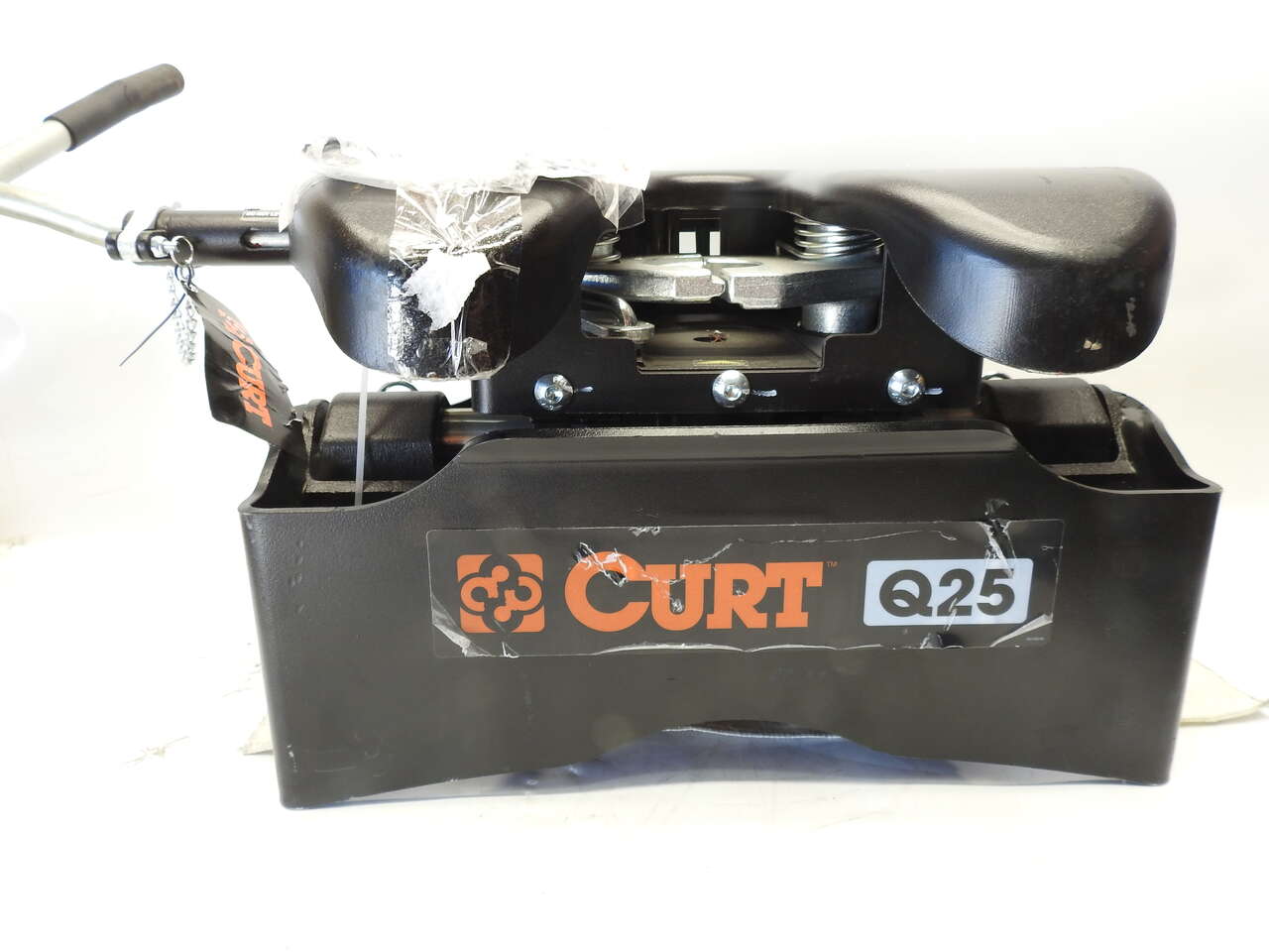 New Curt 16565 Black Powder Coated Q25 5th Wheel Head