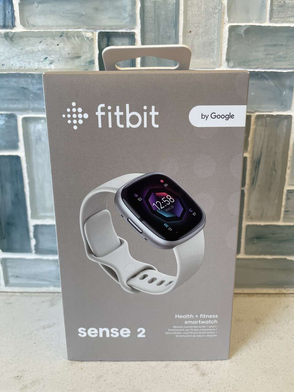 [NEW] Fitbit Sense 2 Smartwatch - Aluminum/Lunar White
