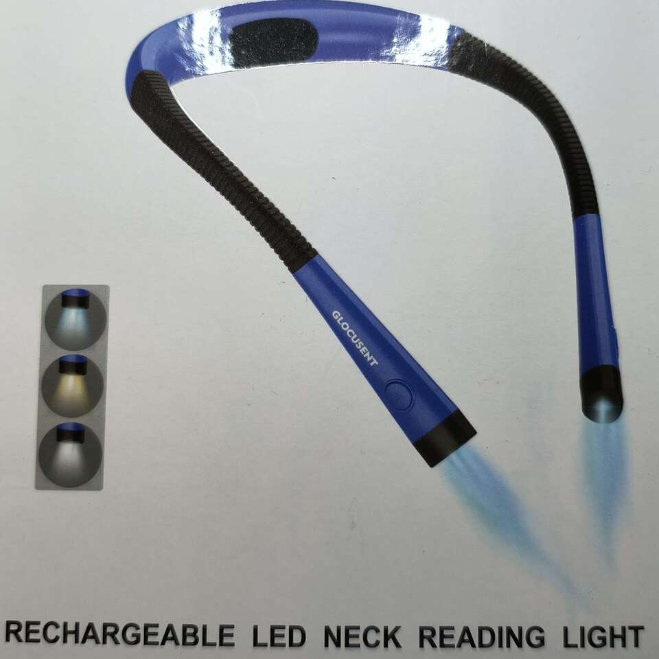 LED neck reading light