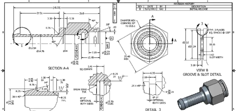 CAD Drafting Projects