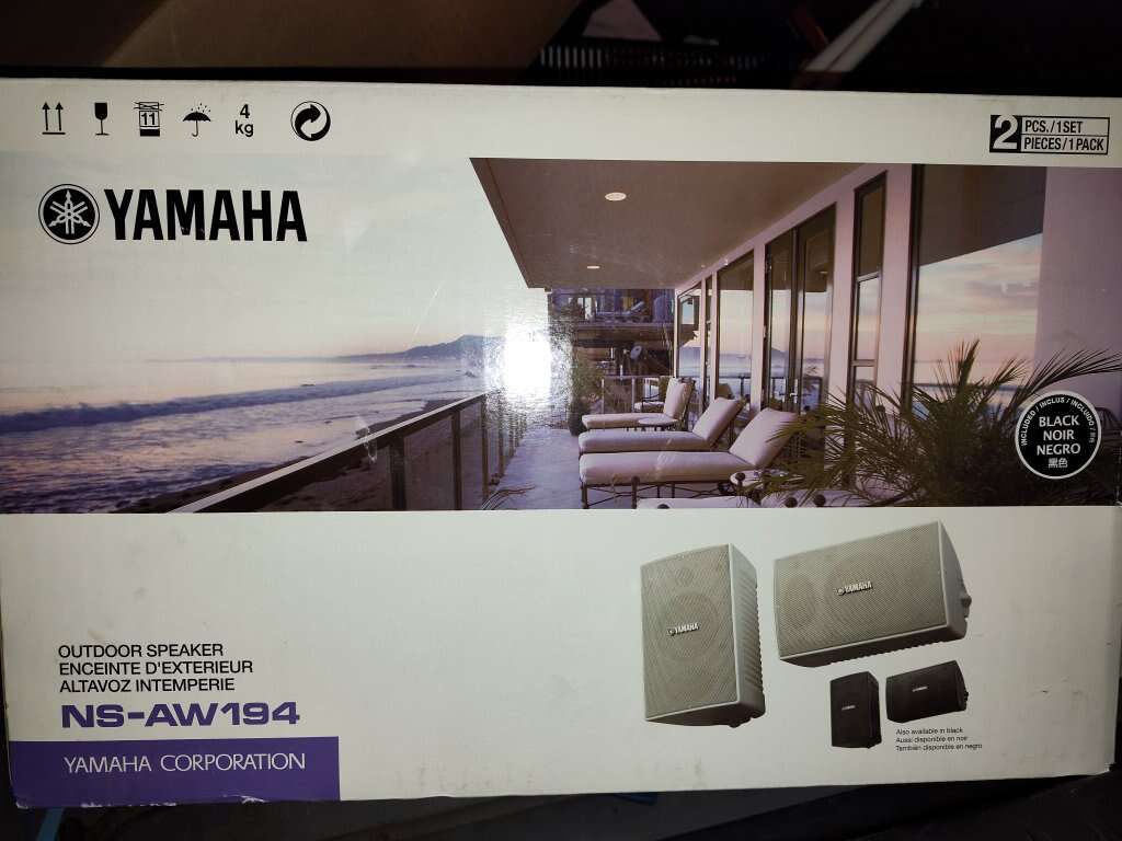 Indoor/ outdoor all weather speakers