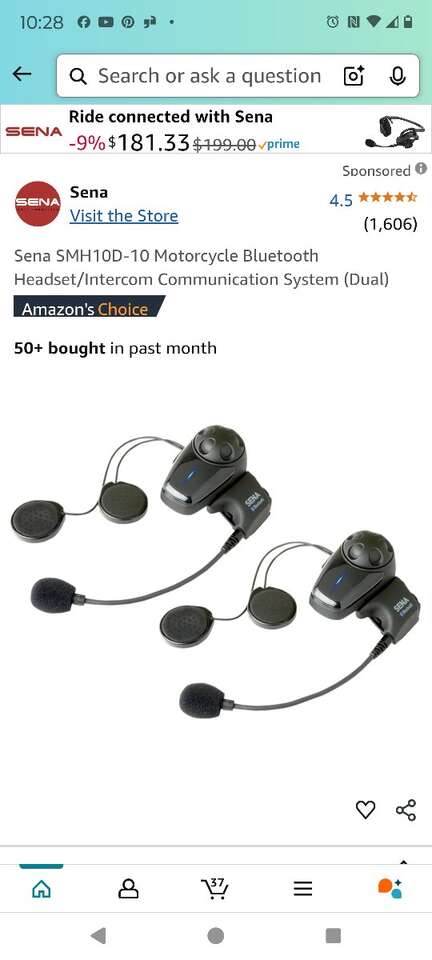 motorcycle headset