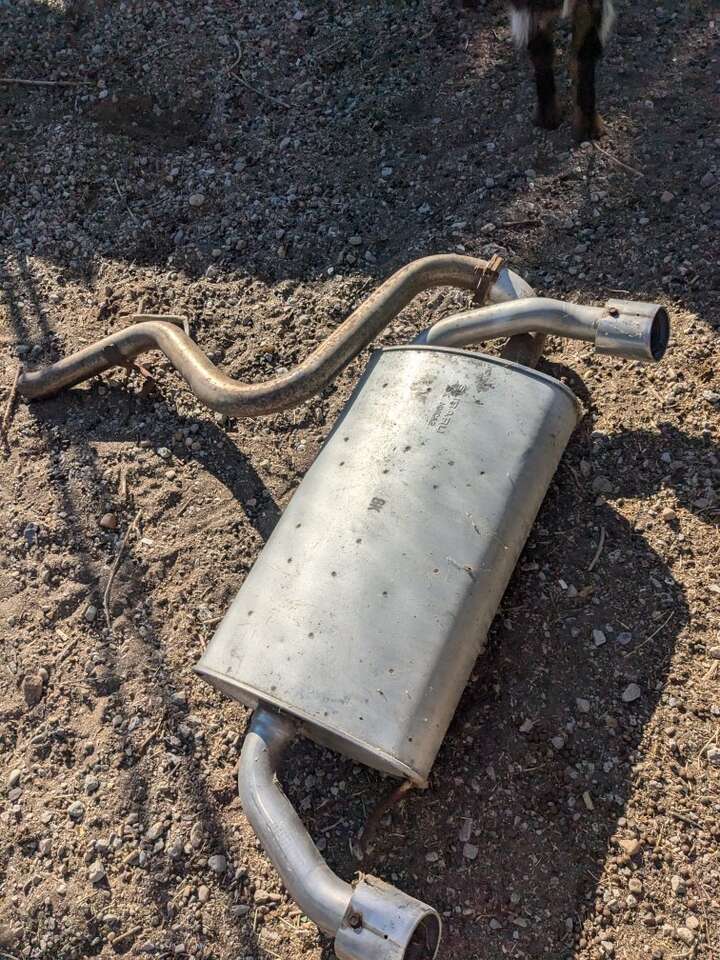 Subaru WRX muffler
