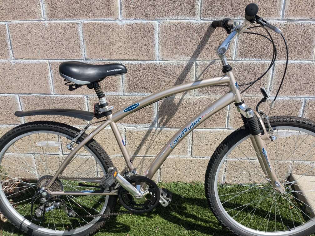18" Auto shift Landrider hybrid pathway bike