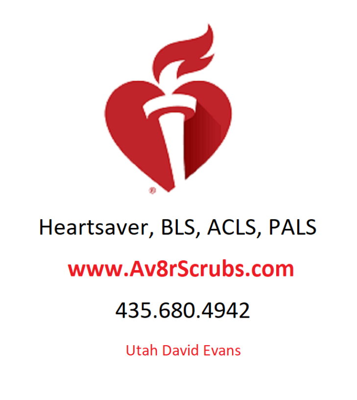 American Heart Association AHA Heartsaver, BLS, ACLS, PALS certification classes