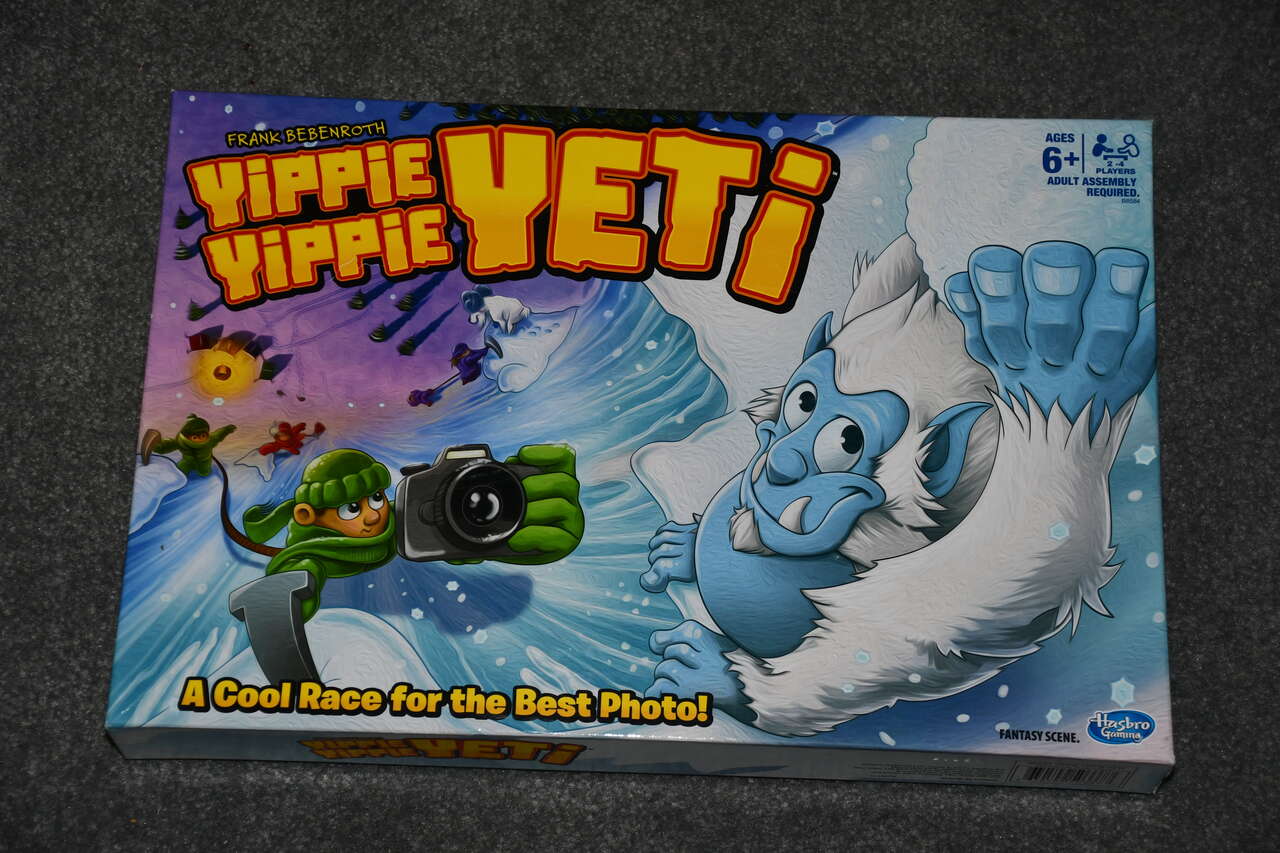 YIPPIE YIPPIE YETI BOARD GAME ~ AGES 6+ ~ FAMILY GAME ~ COMPLETE!