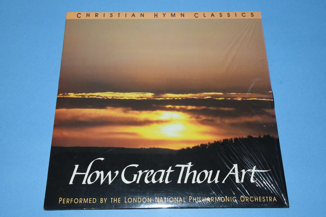 "HOW GREAT THOU ART" VINYL RECORD ~ LONDON NATIONAL PHILHARMONIC ORCHESTRA