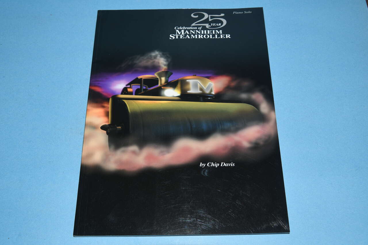 25 YEAR CELEBRATION of MANNHEIM STEAMROLLER SONGBOOK ~ PIANO SOLO ~ 25 SONGS