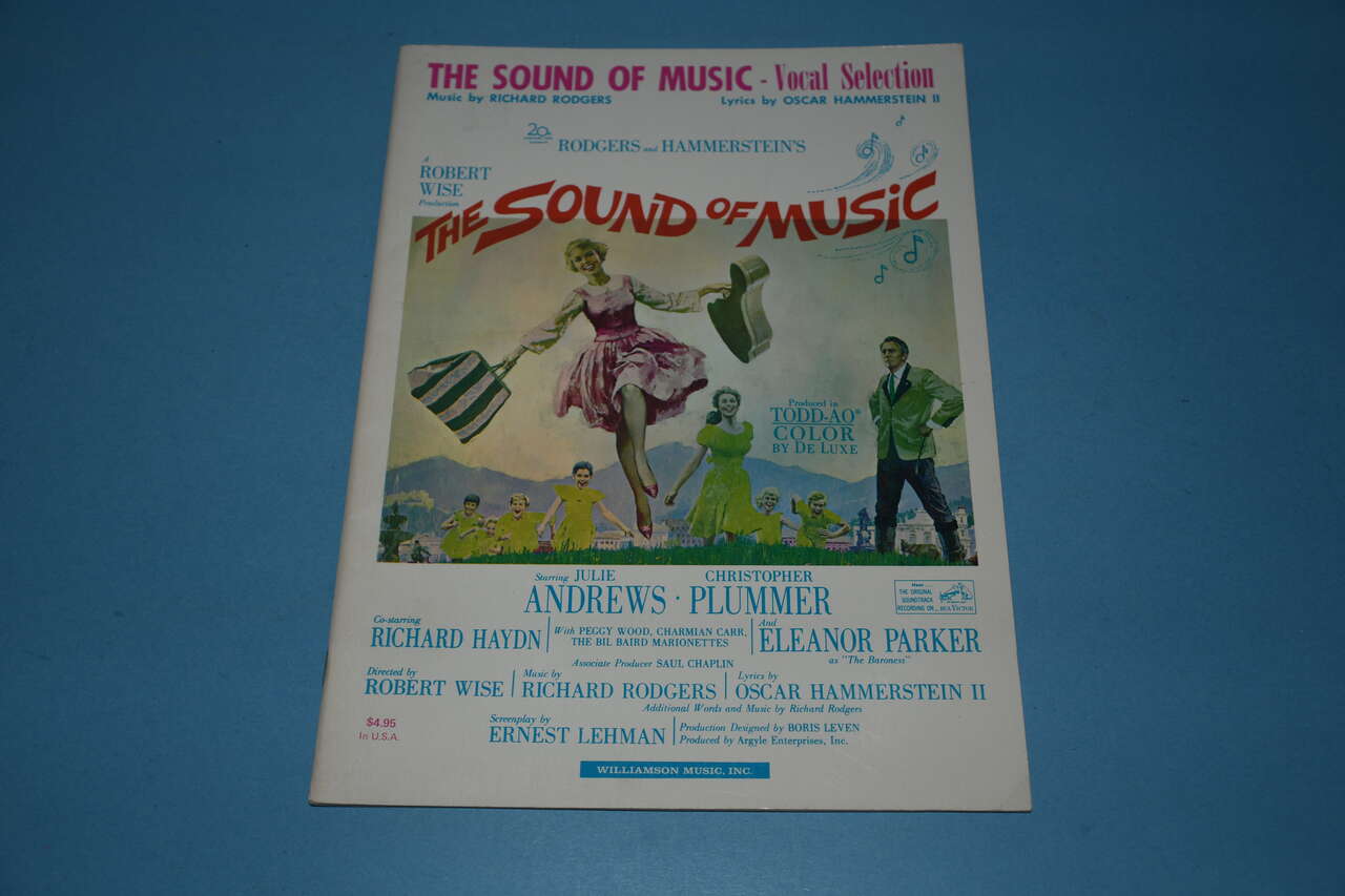 THE SOUND OF MUSIC SONGBOOK ~ VOCAL ~ 6 SONGS