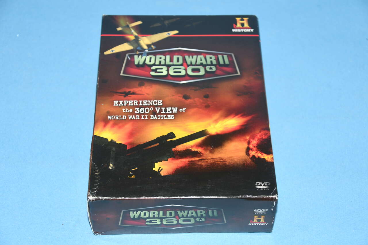 WORLD WAR II 360 ~ 7 DVD BOXED SET ~ PATTON 360 ~ BATTLE 360