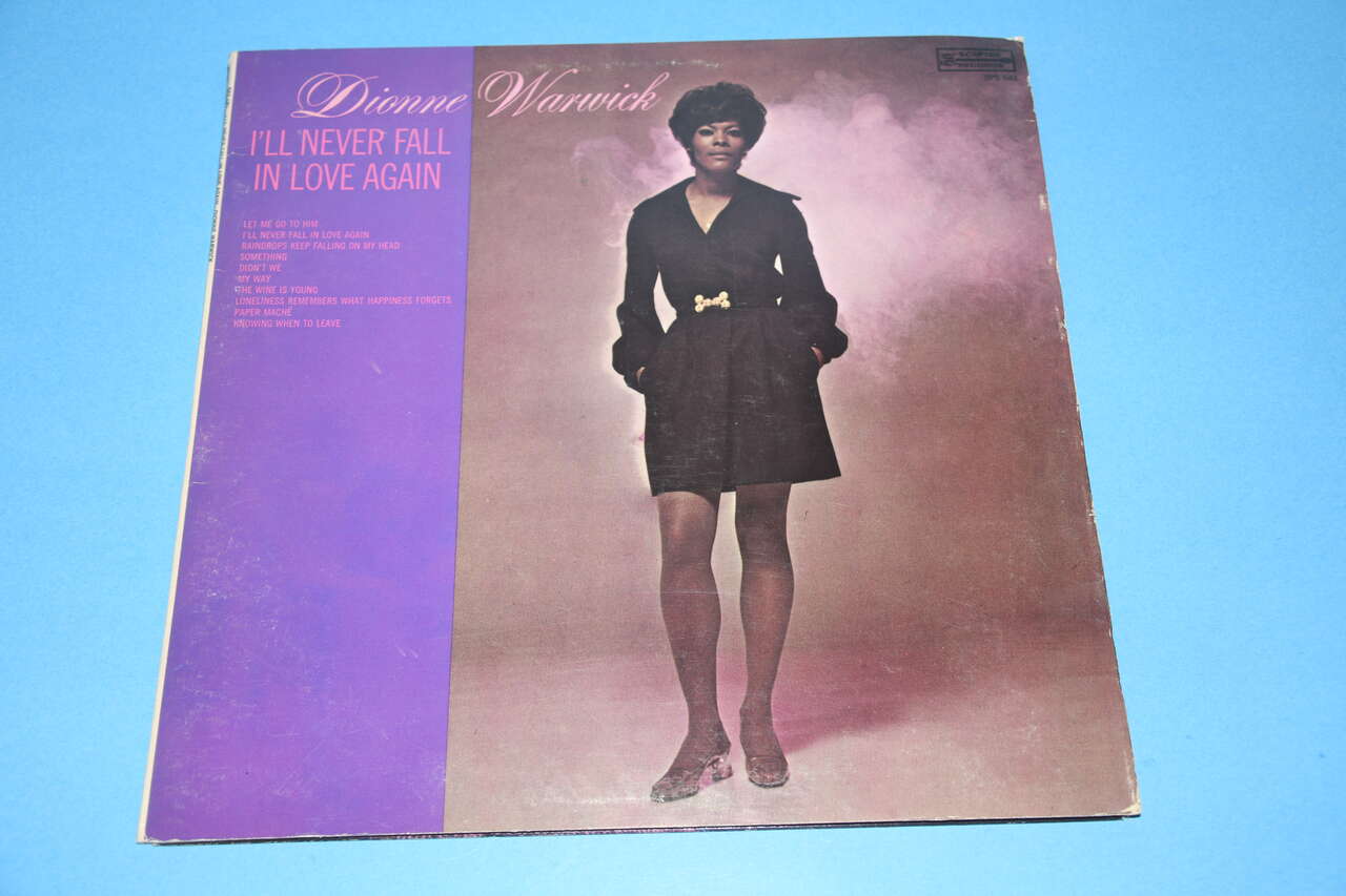 VINTAGE DIONNE WARWICK VINYL RECORD ~ 10 SONGS
