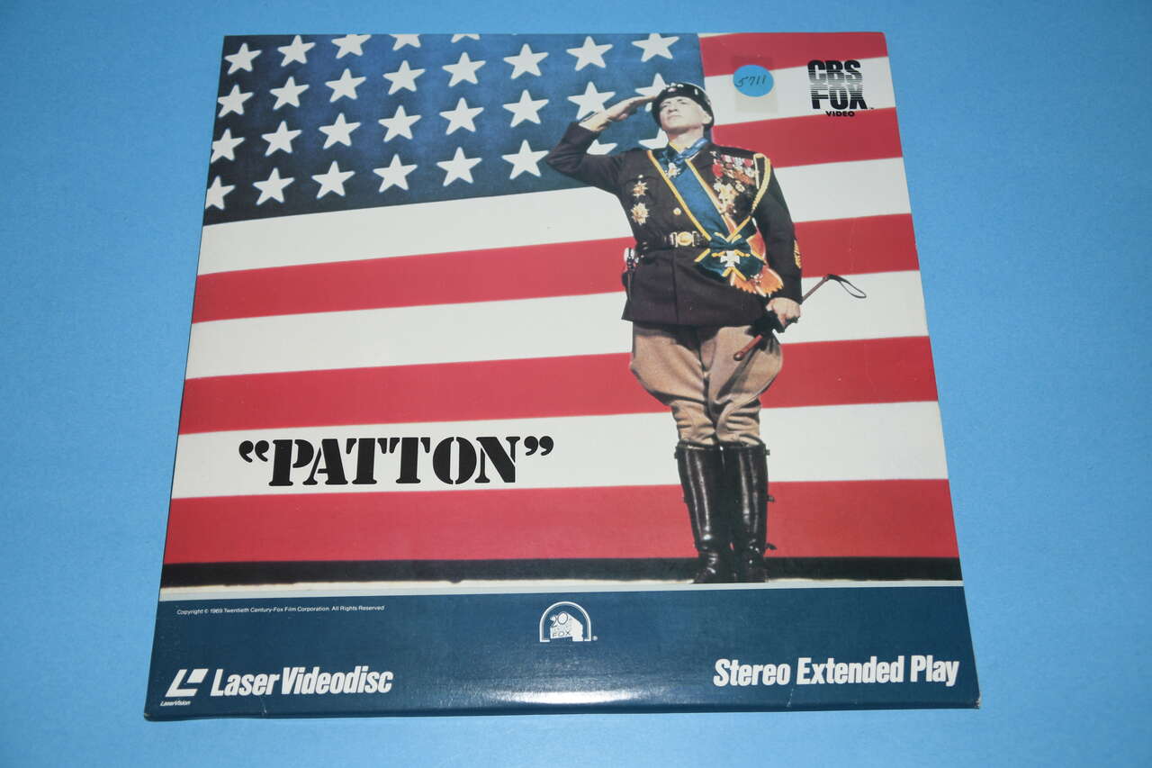 VINTAGE "PATTON" LASER DISC ~ GEORGE C SCOTT & KARL MALDEN