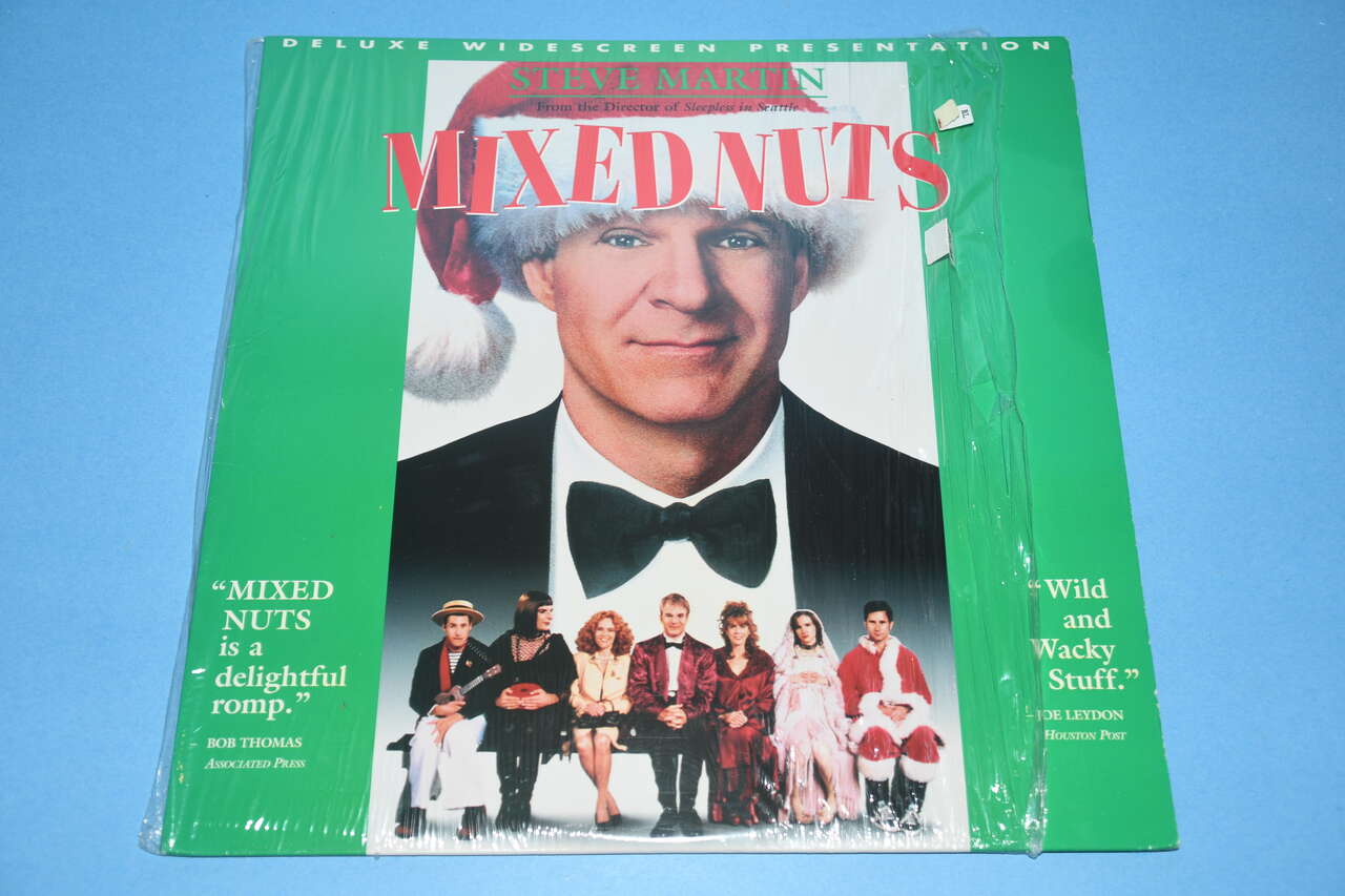 VINTAGE STEVE MARTIN "MIXED NUTS" LASER DISC