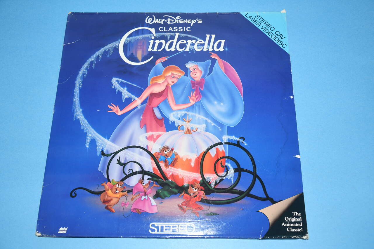 VINTAGE "CINDERELLA" LASER DISC