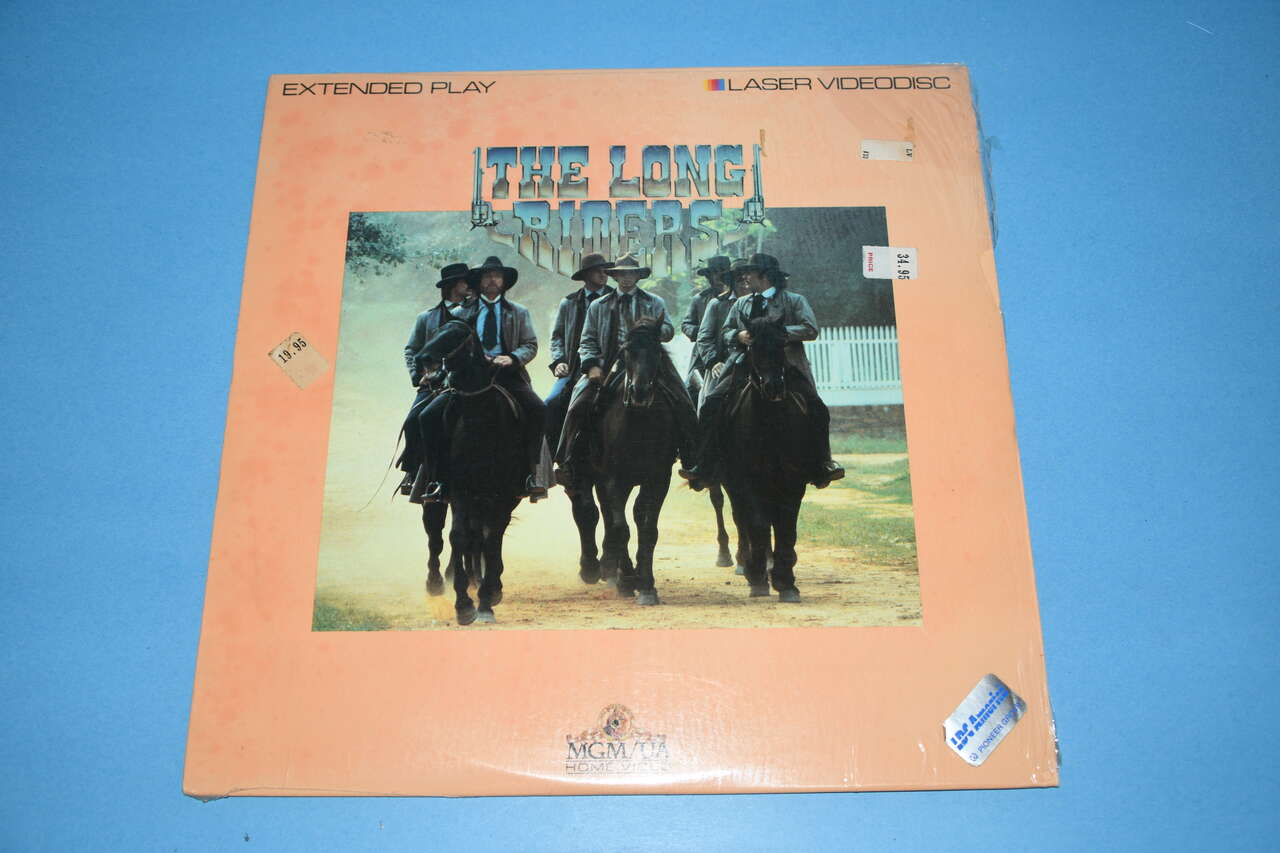 VINTAGE "THE LONG RIDERS" LASER DISC ~ WESTERN