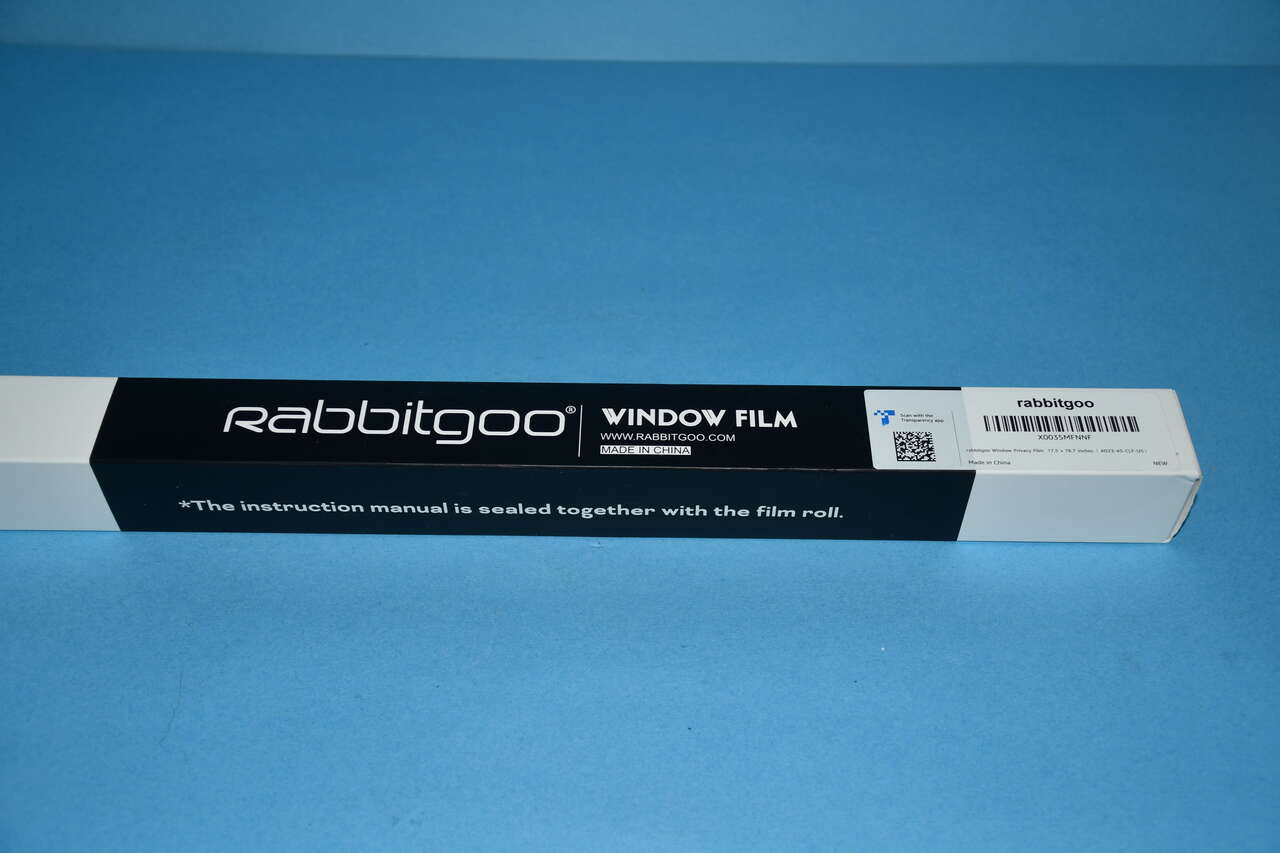 RABBITGOO WINDOW/DOOR PRIVACY FILM ~ NEW ROLL ~ 17.5" x 78.7"