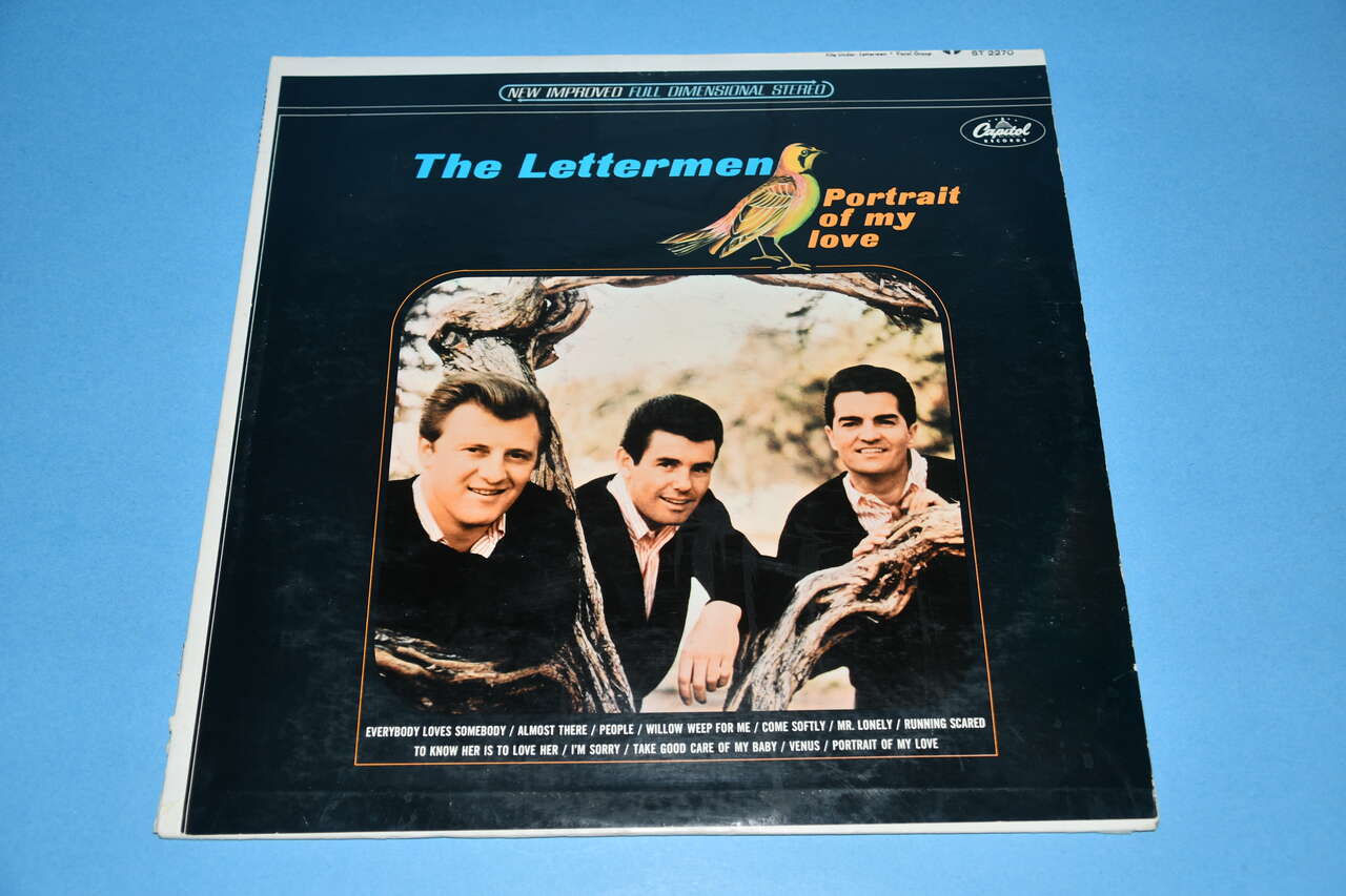 VINTAGE THE LETTERMAN "PORTRAIT of MY LOVE" VINYL RECORD