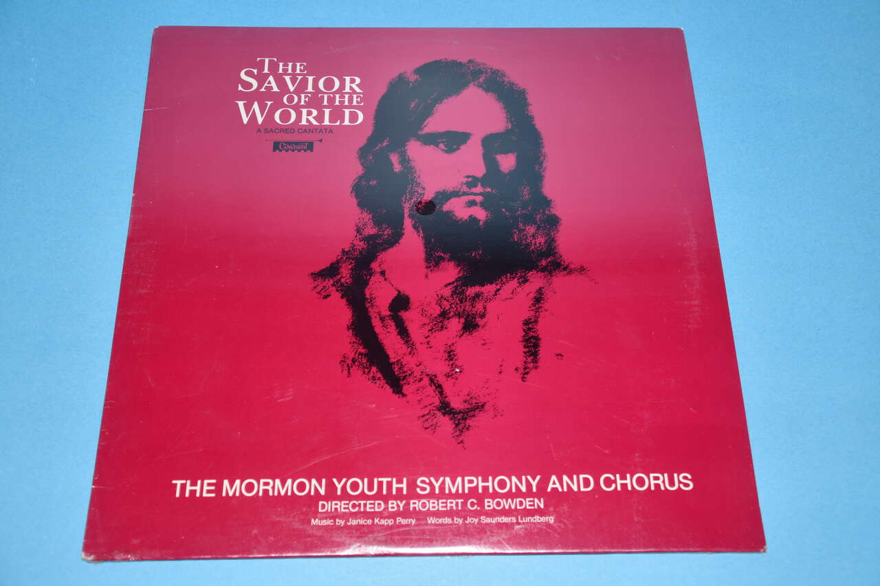 VINTAGE SEALED "THE SAVIOR OF THE WORLD" VINYL RECORD ~ THE MORMON YOUTH SYMPHONY AND CHORUS