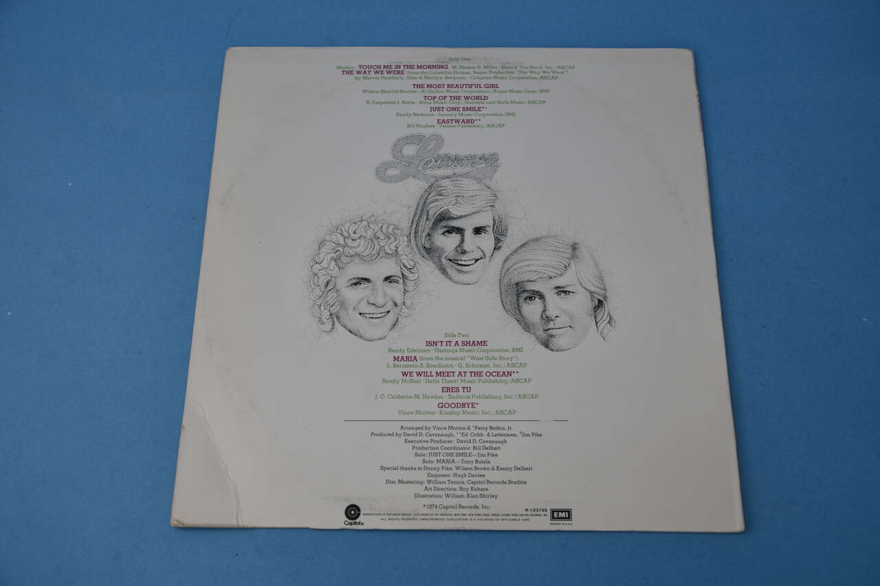 VINTAGE LETTERMEN "NOW AND FOREVER" VINYL RECORD ~ 10 SONGS