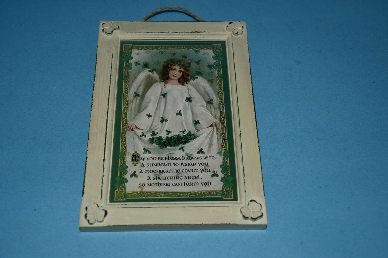 "IRISH BLESSING" PICTURE ~ 6" x 8.5" FRAMED ~ NICE!