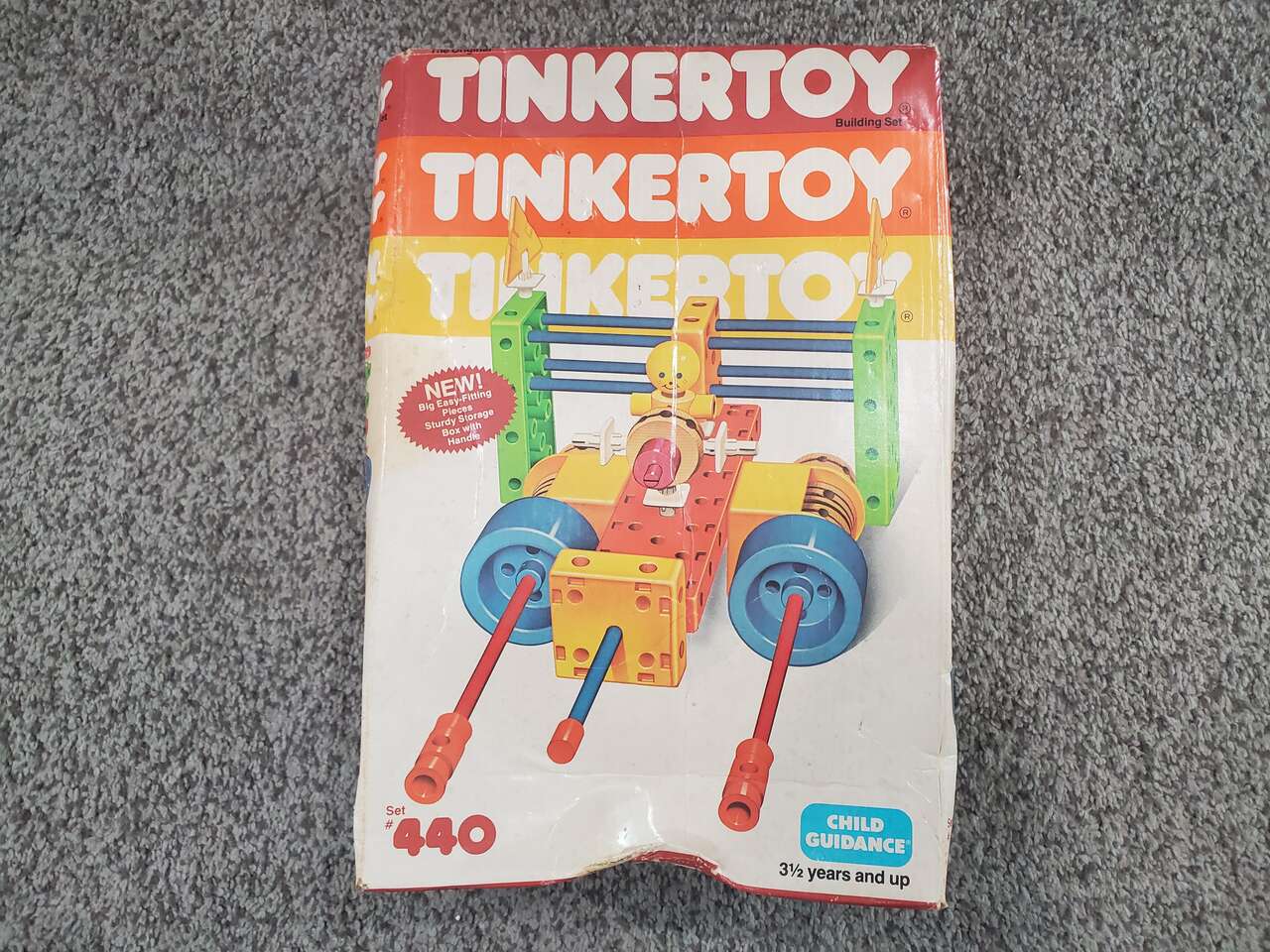 Tinkertoy vintage retro construction set toy