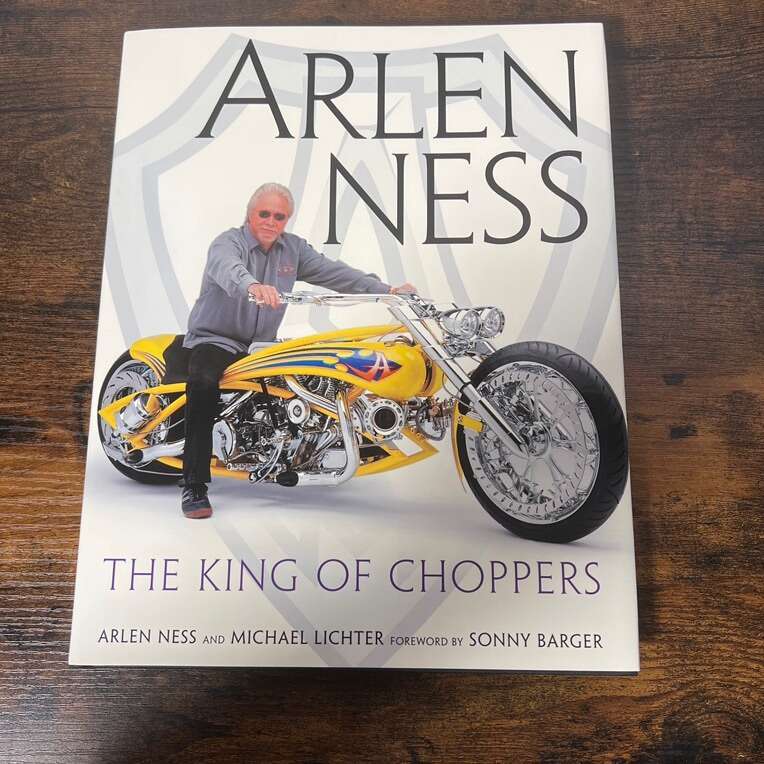 Arlen Ness SIGNED The King Of Choppers