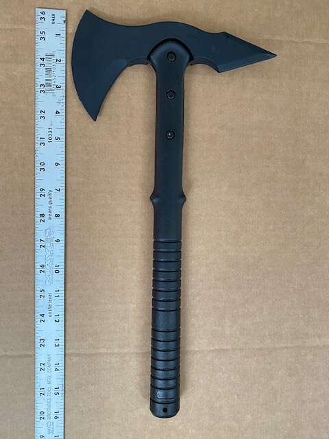 Wuu Jau Co 15.5" Black Rubber Training Axe