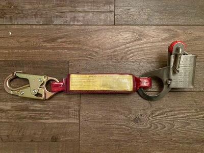 MSE Rope Grab with 3’ Lanyard for 5/8” & ¾” Rope (NEW)