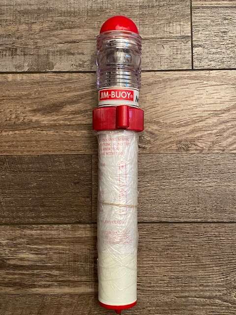 Jim Buoy No. 9000-X (Flashing) (White)