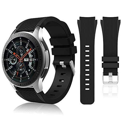 HSWAI Compatible Samsung Galaxy 46mm/ Gear S3 Frontier/Classic Watch Bands