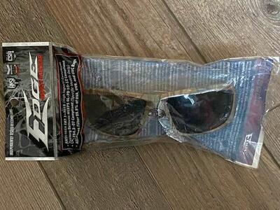 Edge XB116CF Brazeau Safety Glasses - Camo Frame - Smoke Lens