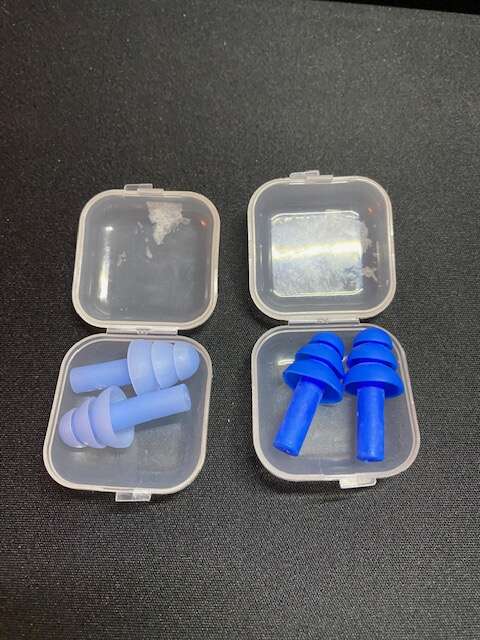 Reusable Silicone Earplugs (2-pack, lot of 100)