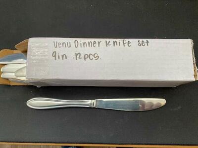 Venu, Dinner Knife, 9", 13/0 S/S, Prestige (case of 12)
