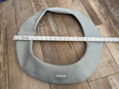 Trideer inflatable Flexible Seating Ring for Trideer Ball (Gray)