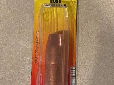 FORNEY INDUSTRIES INC. 85336 - MIG Welder Nozzle, 1/2" Bore, Tweco® Compatible