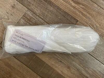 Cotton Inspection Gloves - Light Weight, 14 inch; Men's (12 pack)