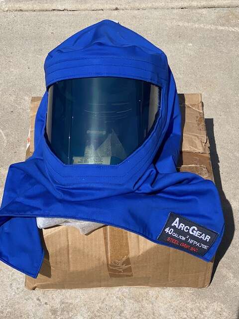 Steel Grip ArcGear 40 cal/cm2 Hood w/ Cooling System | Mfg# AGW40H-A