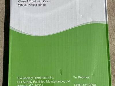 Seasons Elongated Toilet Seat Close Front with Cover Quick Close White (568700)