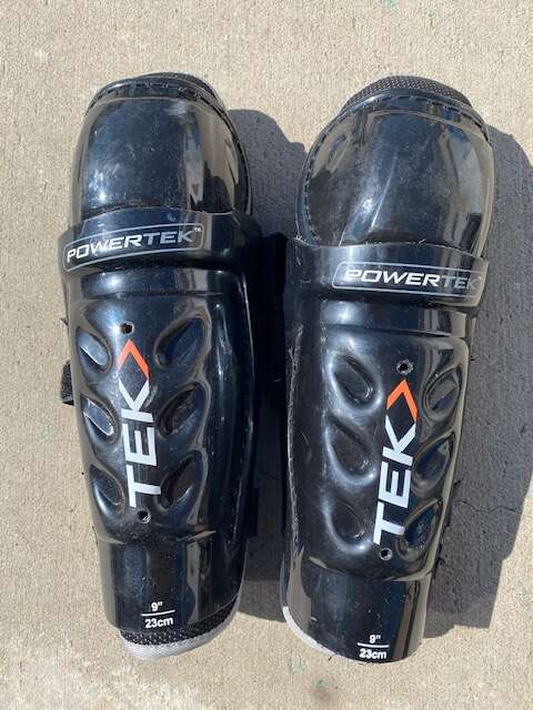 Powertek V3.0 Goalie Shin Guards (9 inch)