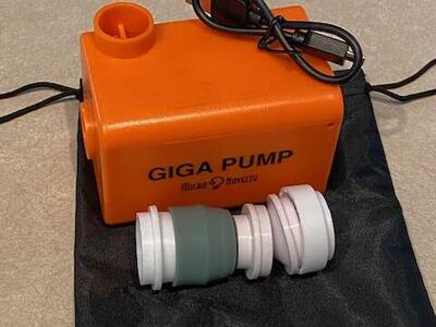 GIGA Pump - Portable Air Pump for Inflatables