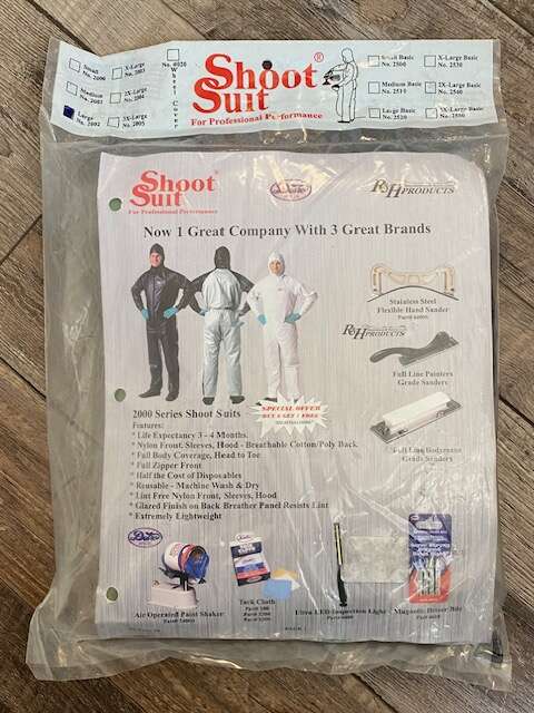 Shoot Suit - Black, Large 2002B