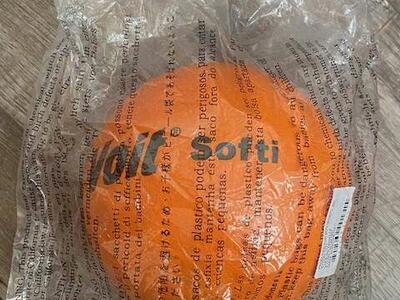 Voit 6 1/4 inch Softi Tuff Balls EA - Orange