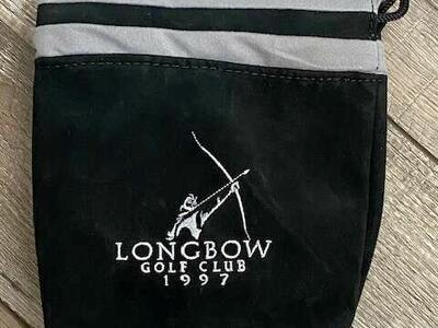 Callaway Golf Valuables Bag, 6.5 in x 6.5 in (Longbow Golf Club)